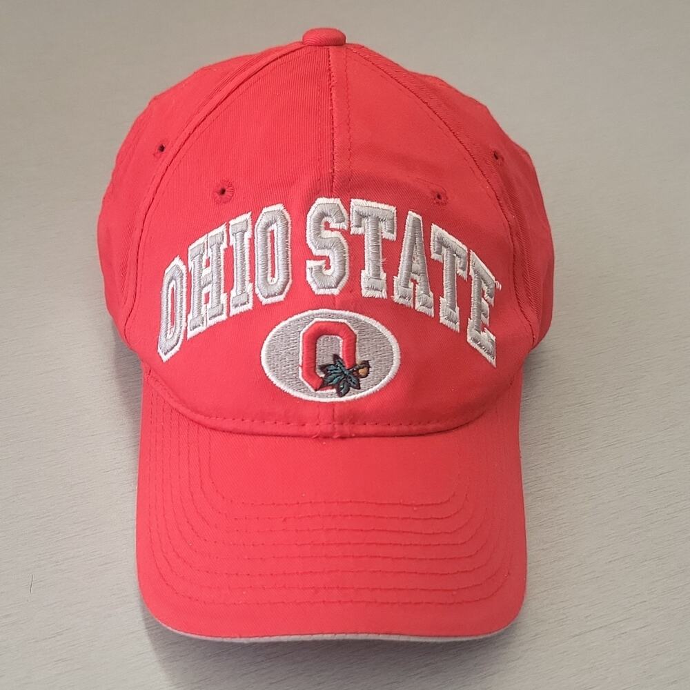Ohio State University Red adjustable hat